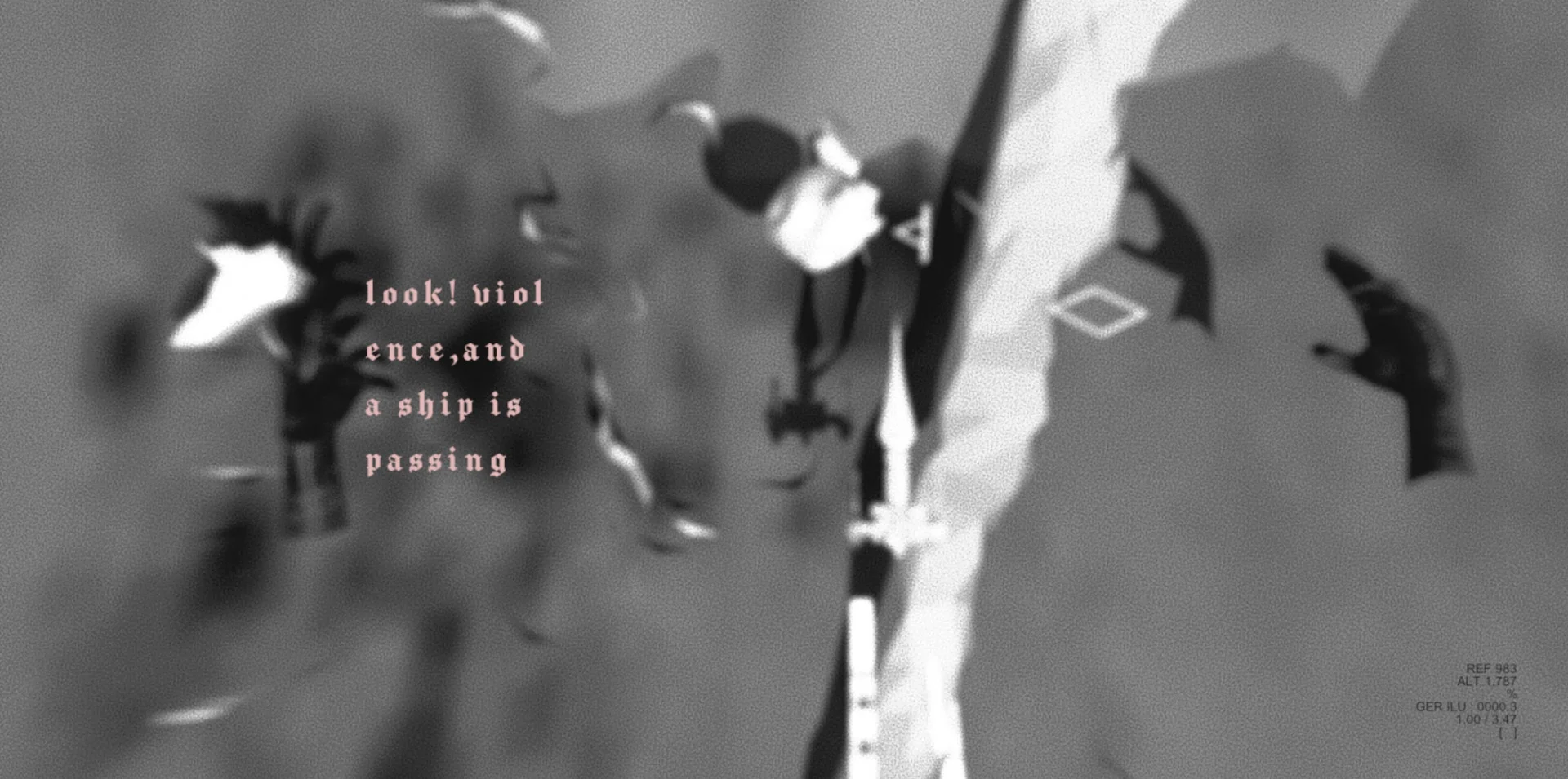 LOOK! VIOLENCE, AND A SHIP IS PASSING (itch)