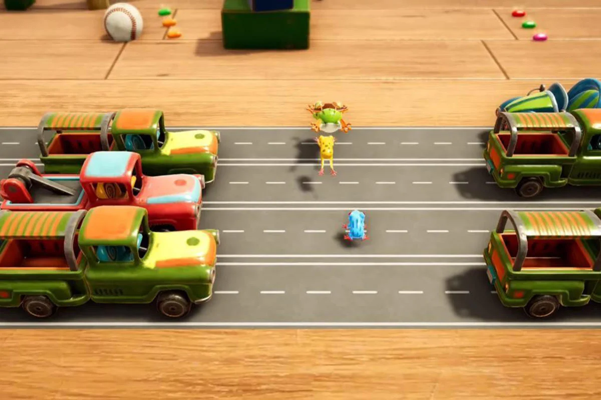 Frogger in Toy Town Frogger in Toy Town