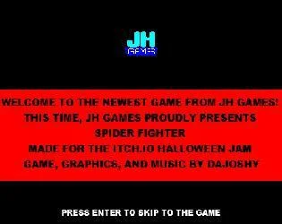 Spider Fighter (Very Early Demo) (itch)
