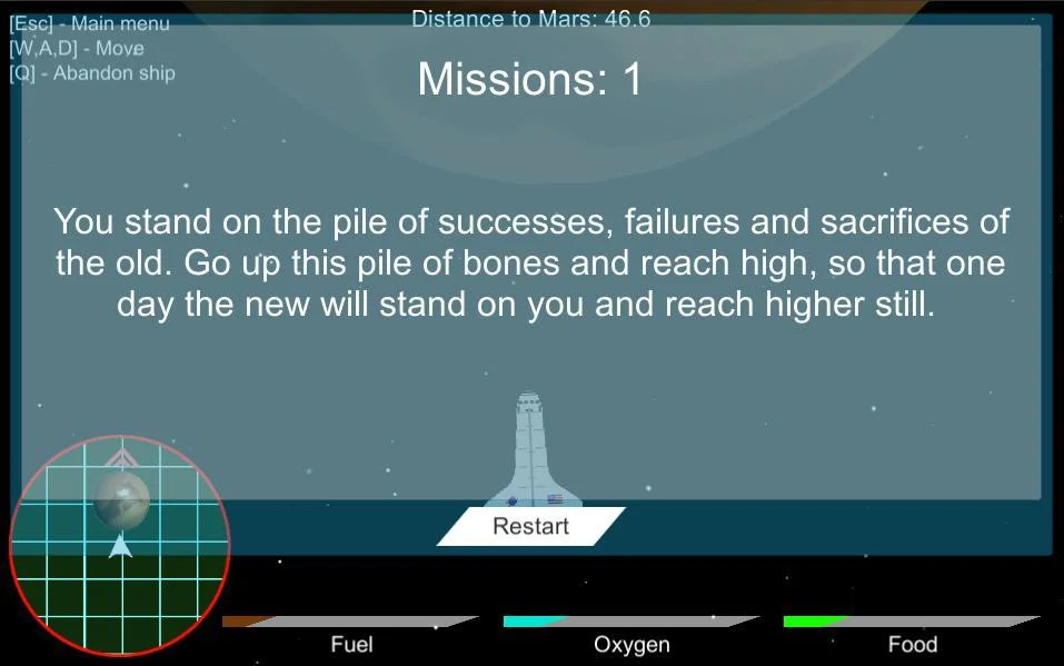 Destination - Mars (itch)