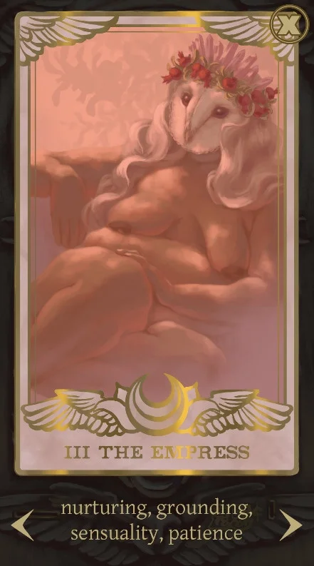 Новости о The Owl-Woman Oracle (itch)