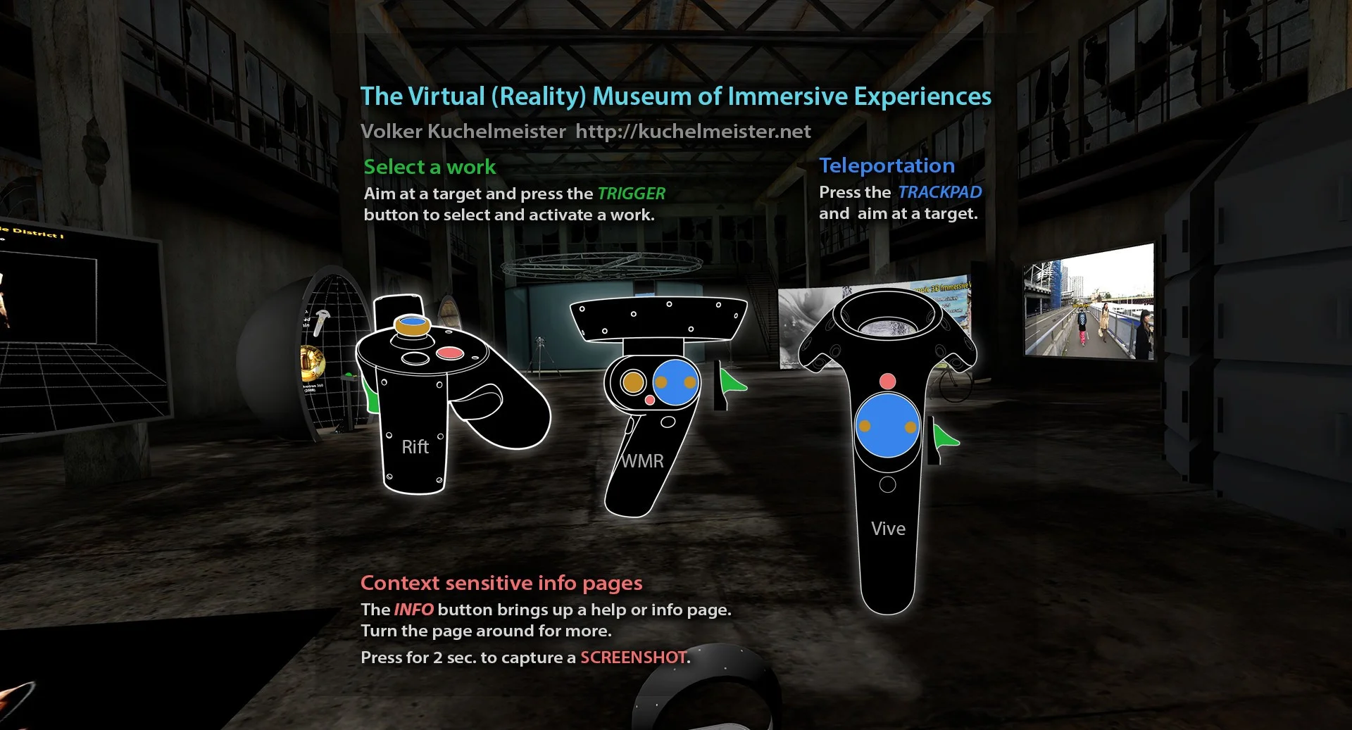 The Virtual Reality Museum of Immersive Experiences The Virtual Reality Museum of Immersive Experiences