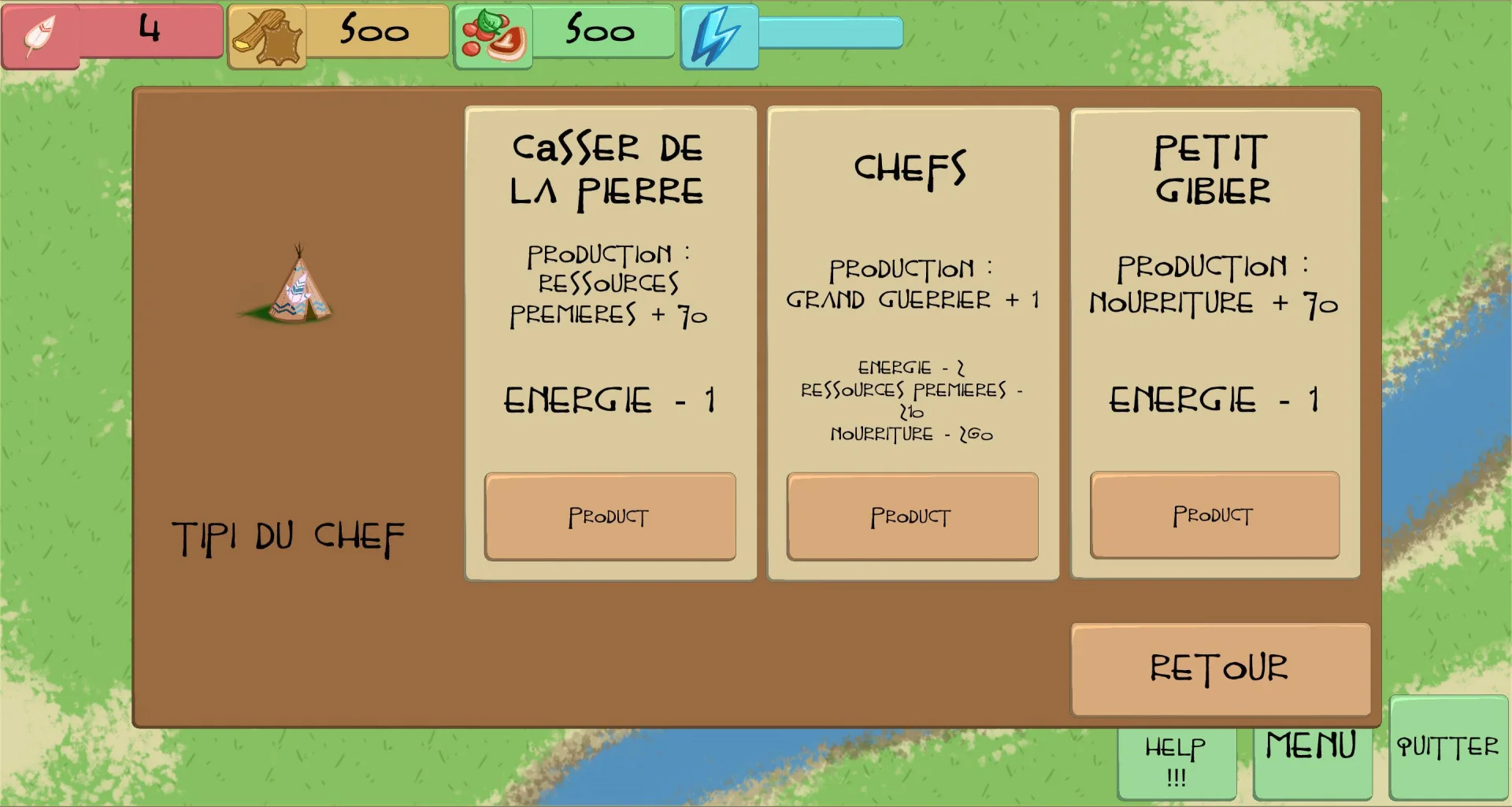 Amerindien Game (itch)
