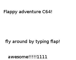 Flappy Adventure C64 (itch)