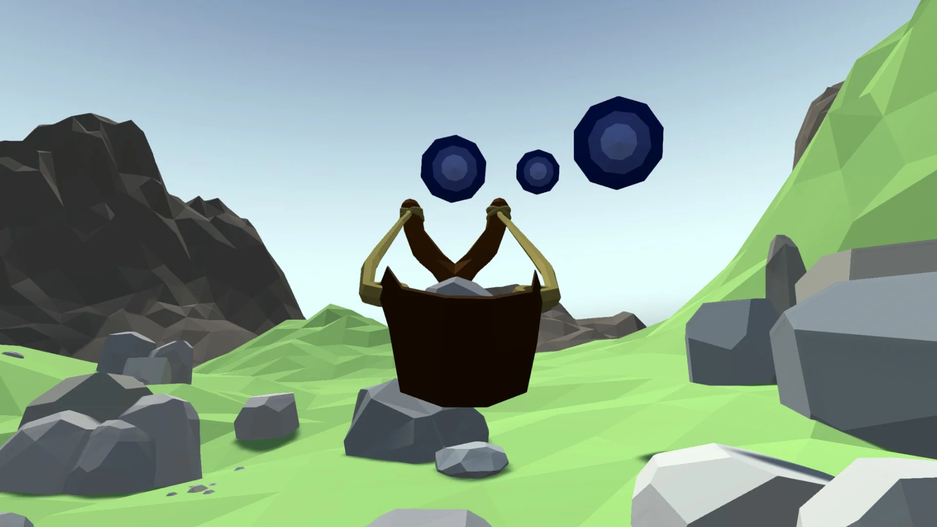 Just VR Slingshot Target Practice Just VR Slingshot Target Practice