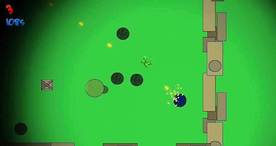 NIGHT - The top down shooter (itch)