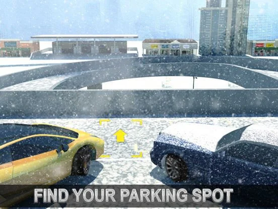 Multi-Level Snow Car Parking Mania 3D Simulator Multi-Level Snow Car Parking Mania 3D Simulator