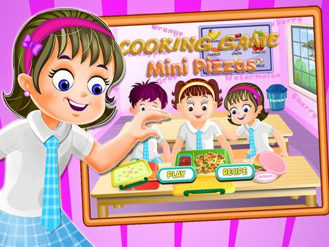 Cooking game-Mini Pizzas Cooking game-Mini Pizzas