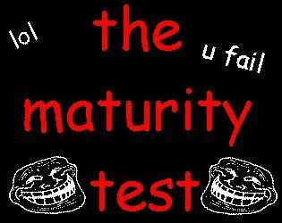 The Maturity Test (itch)