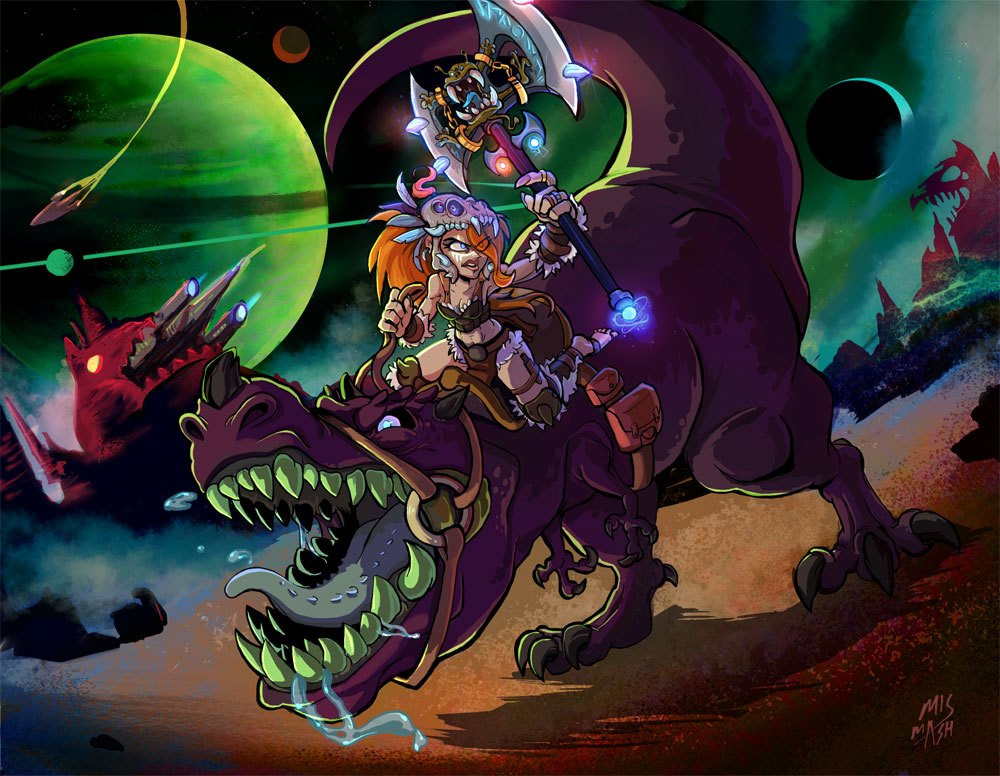 Crypt Shyfter: The Dinosaur Wizard (kungfuspacebarbarian) (itch)