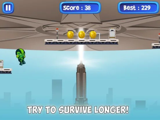 Iron Teen Run Game - Green Titan Man Version