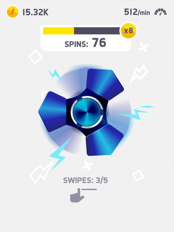 Dancing Spinner - Fringer Fidget Tap