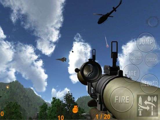 Mountain Gunship Battle Commando Mountain Gunship Battle Commando