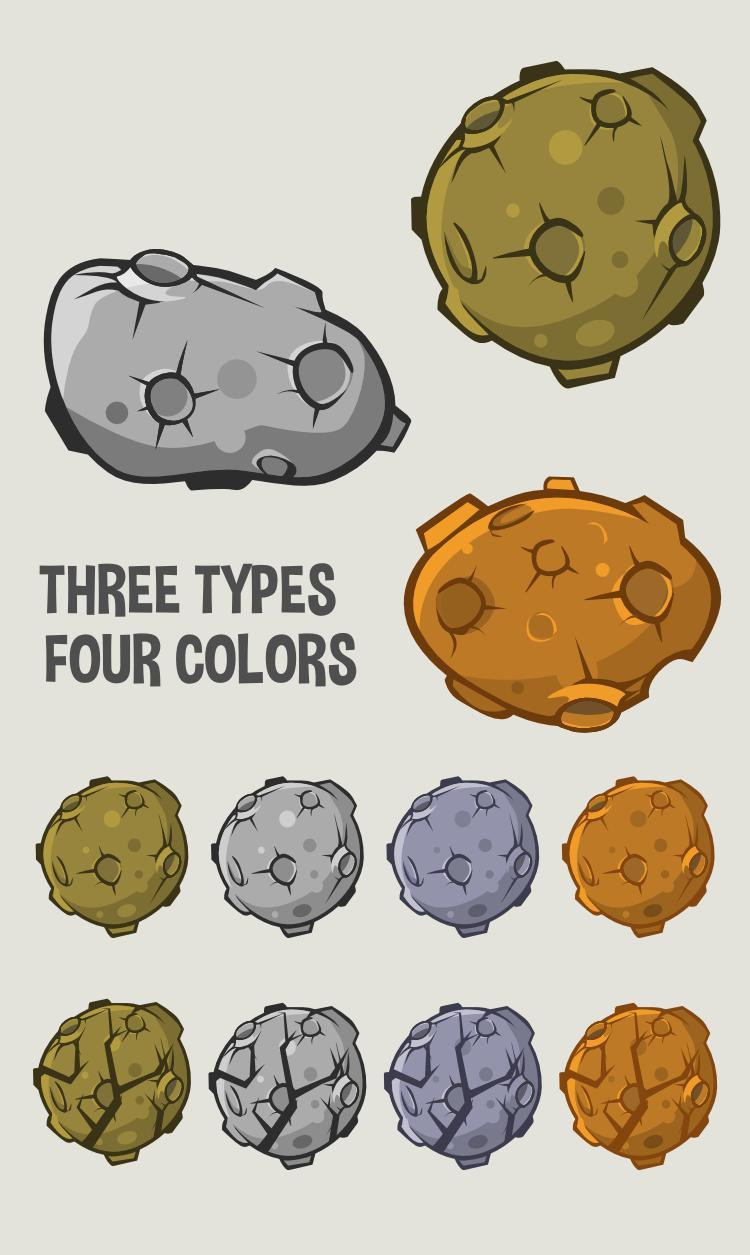 Asteroids (itch) (Robert Brooks)