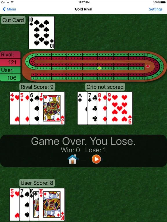 Рецензии BTO Cribbage