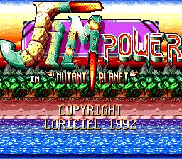 Jim Power in Mutant Planet