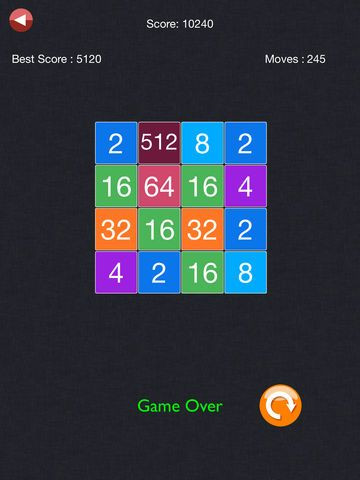 2048 Puzzle Board Free - Number Puzzle game (4096 - 5x5) Redefined