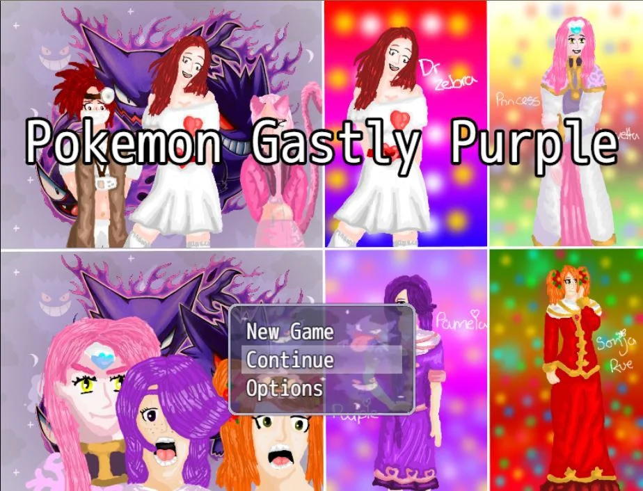 Pokemon Gastly Purple (itch) Pokemon Gastly Purple (itch)