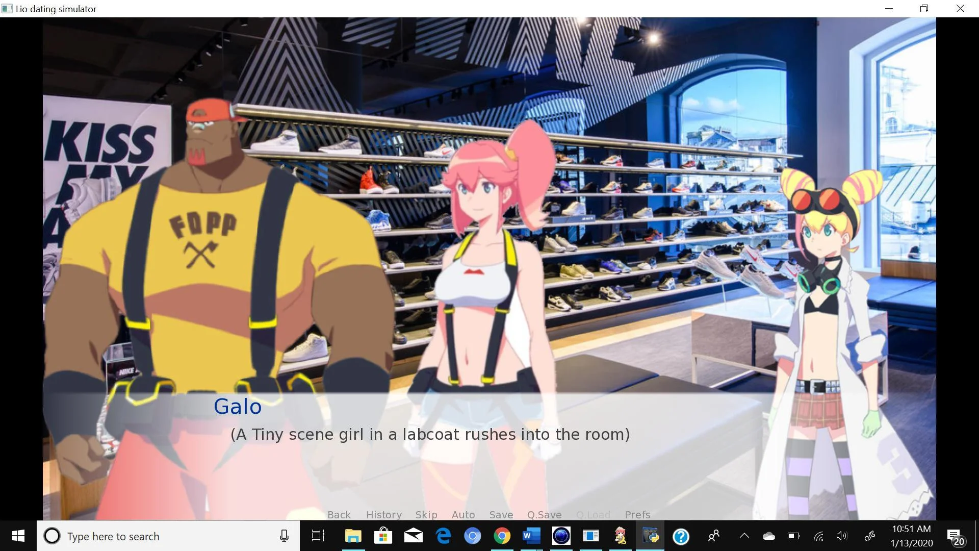 Рецензии Lio Fotia dating Simulator- a Promare Fan Game (itch)