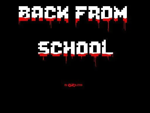 Back from school (itch)