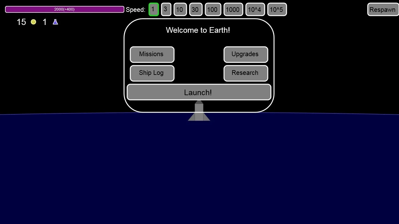 Рецензии Space Game (Alrecenk) (itch)
