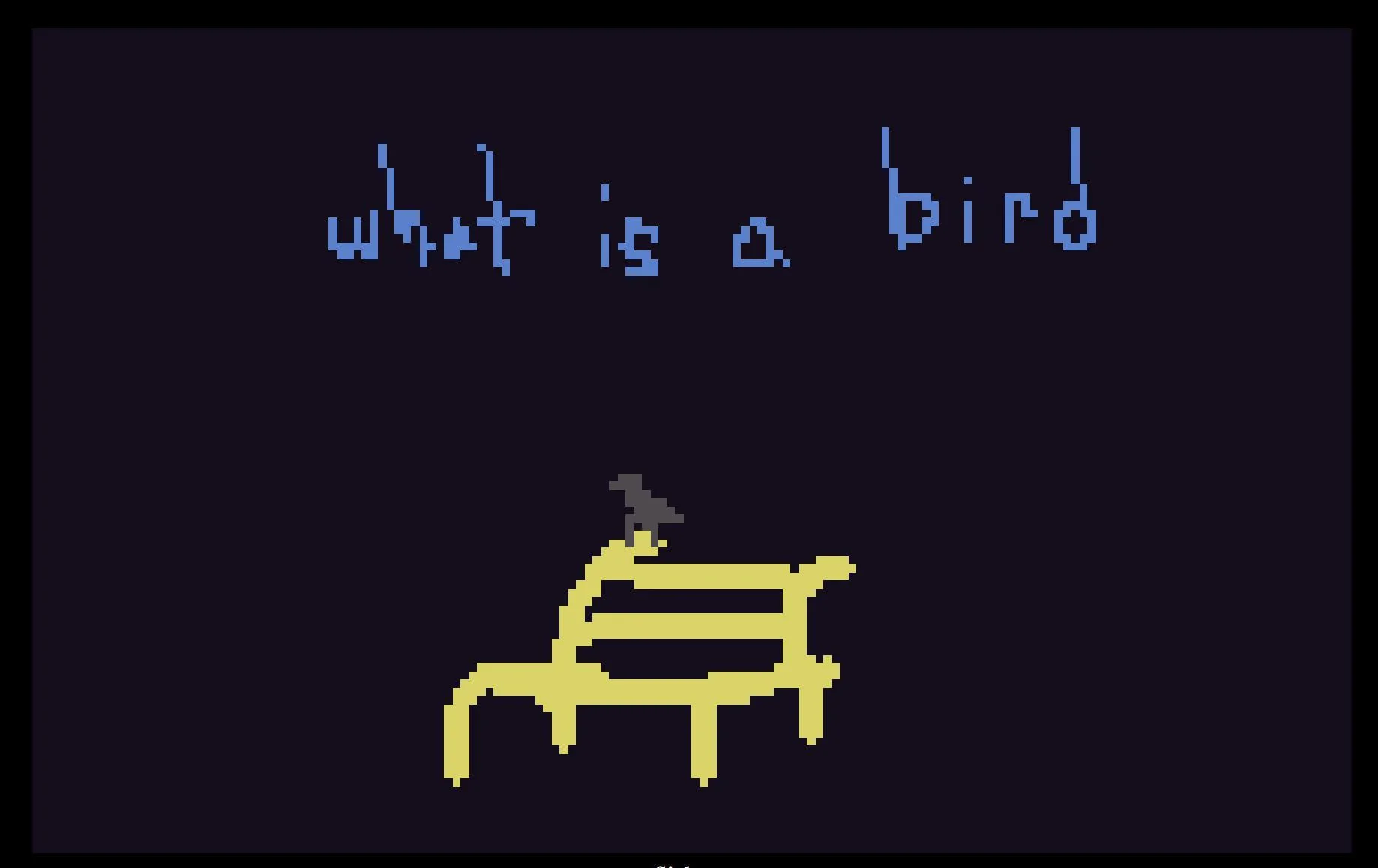 Рецензии what is a bird (itch)