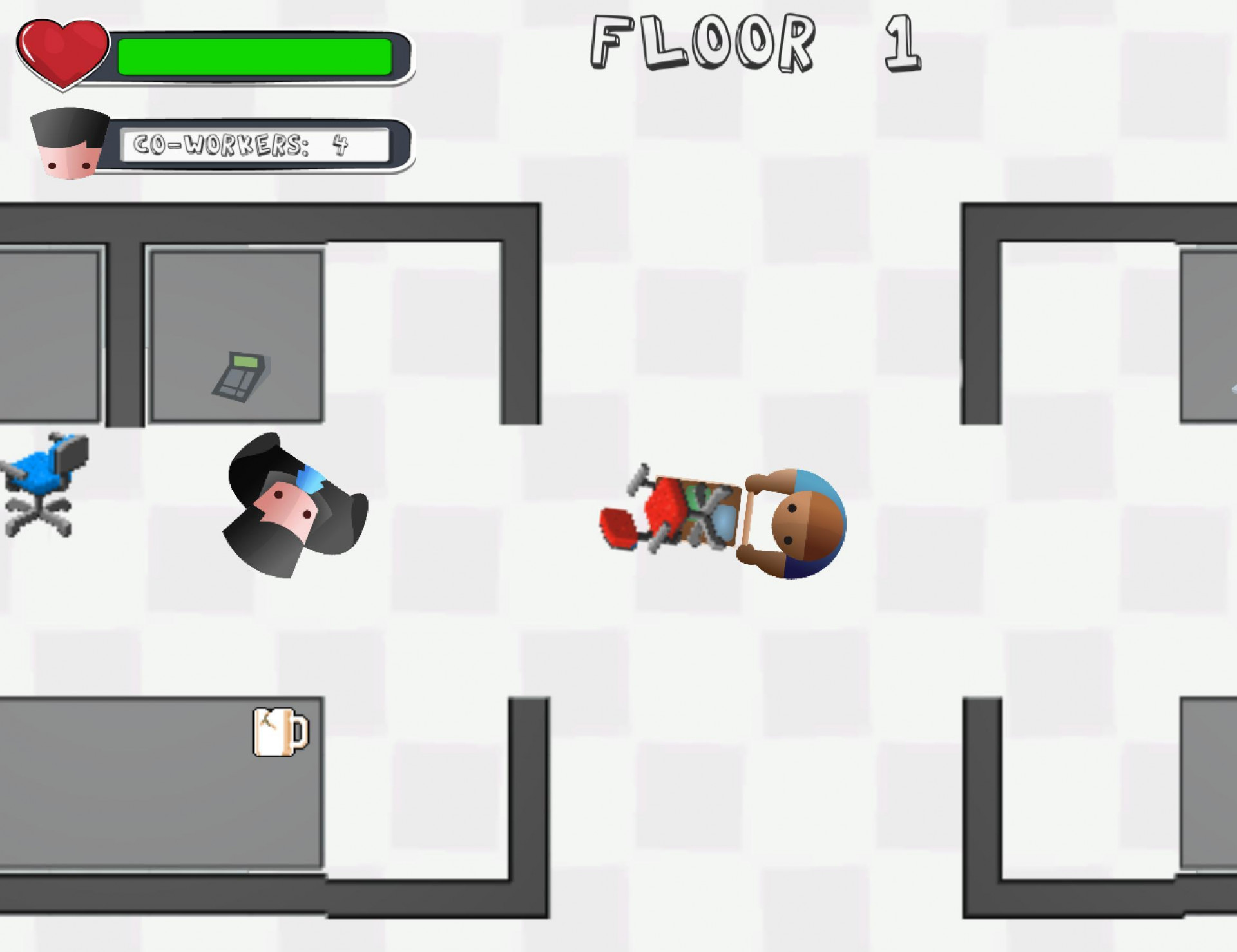 Office Knockout (itch) Office Knockout (itch)