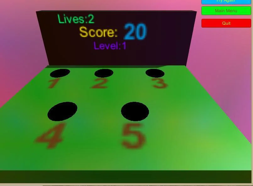 BEAT THE MOLE 3D (itch) BEAT THE MOLE 3D (itch)