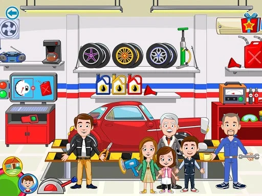 My Town: Car wash fix & drive My Town: Car wash fix & drive