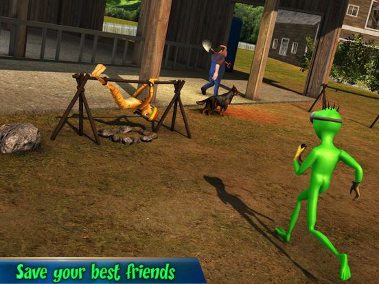 Scary Green Grandpa Alien Scary Green Grandpa Alien