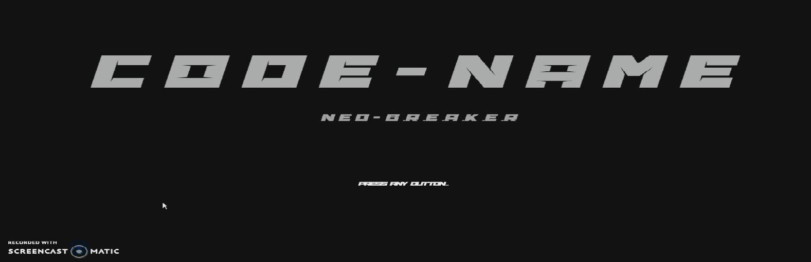 CodeName Neo Breaker (itch)