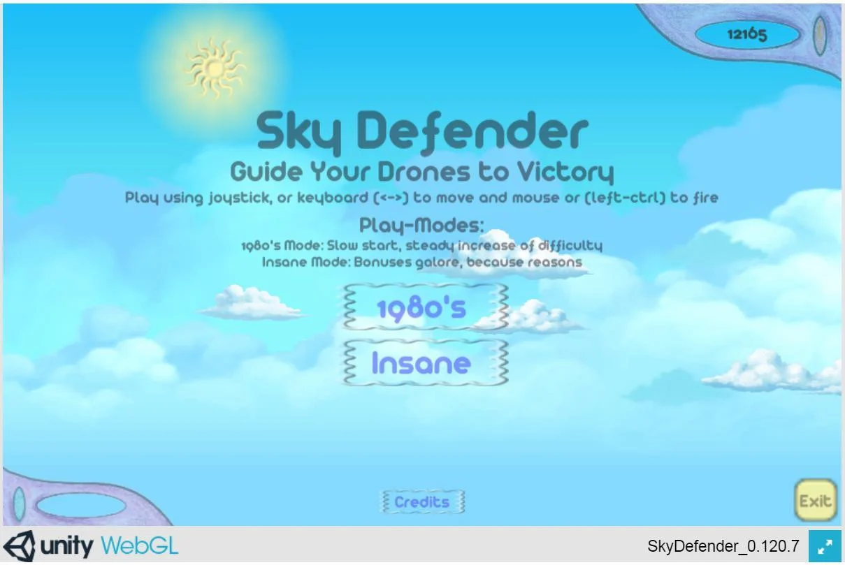 Sky Defender (itch)
