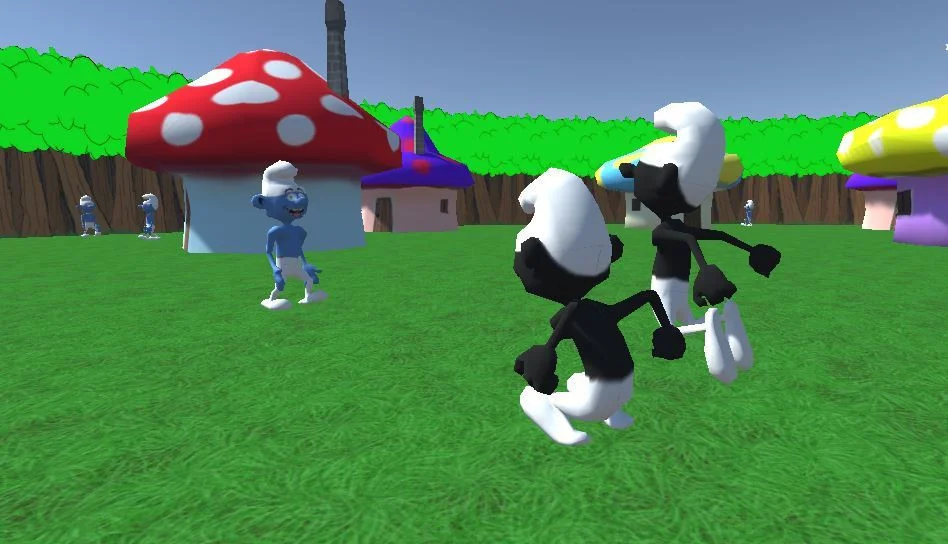 Black Shmurfs' Attack (itch)