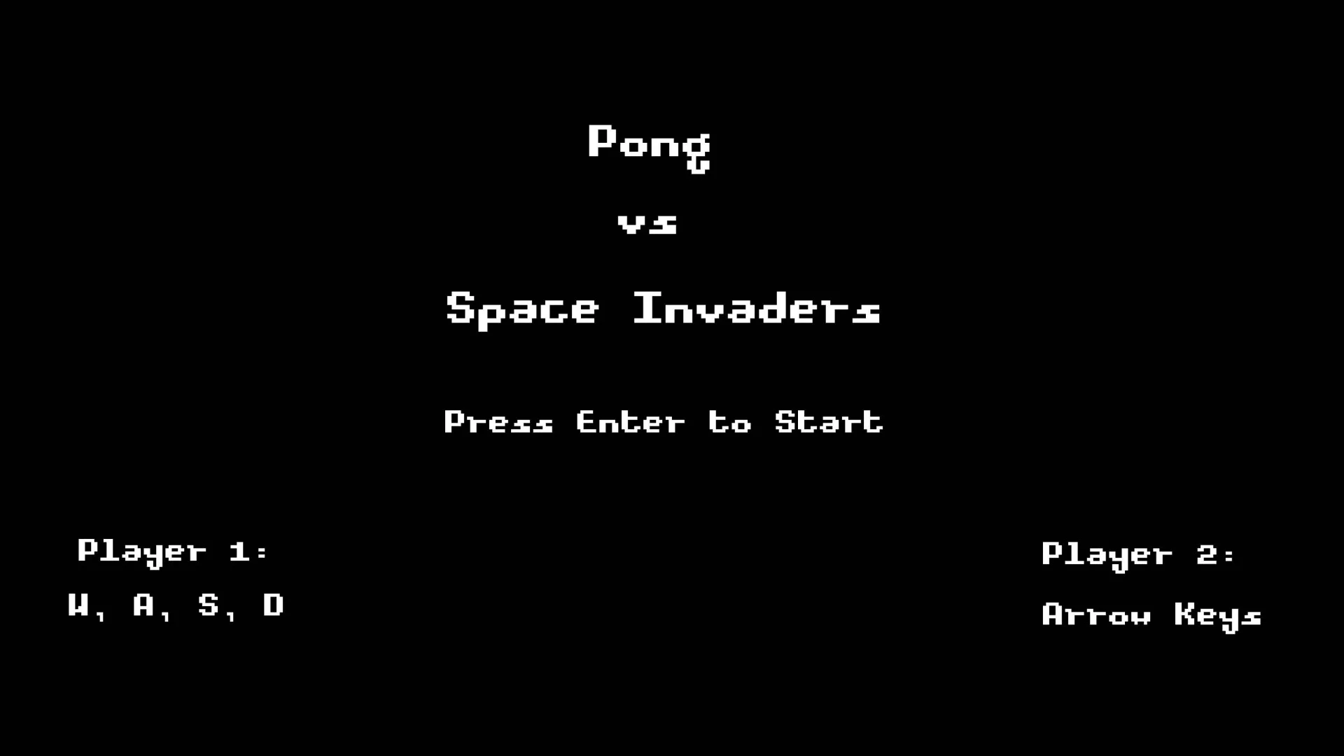 Pong VS Space Invaders (itch) Pong VS Space Invaders (itch)