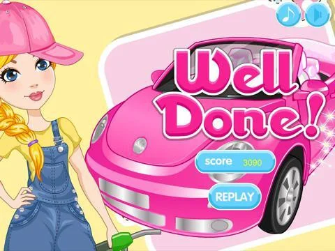 Clean my pink new beetle Clean my pink new beetle
