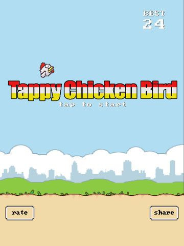 Рецензии Tappy Chicken Bird Brave & Flappy