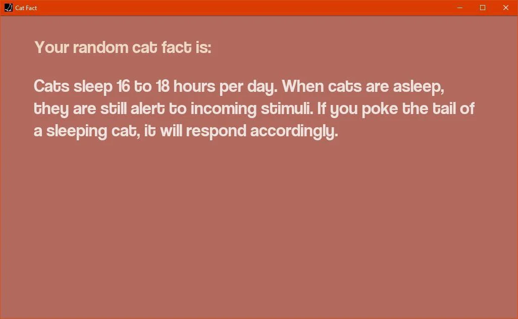 Cat Fact (itch, Amos) Cat Fact (itch, Amos)