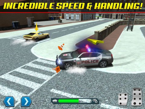 Police Chase Traffic Race Real Crime Fighting Road Racing Game