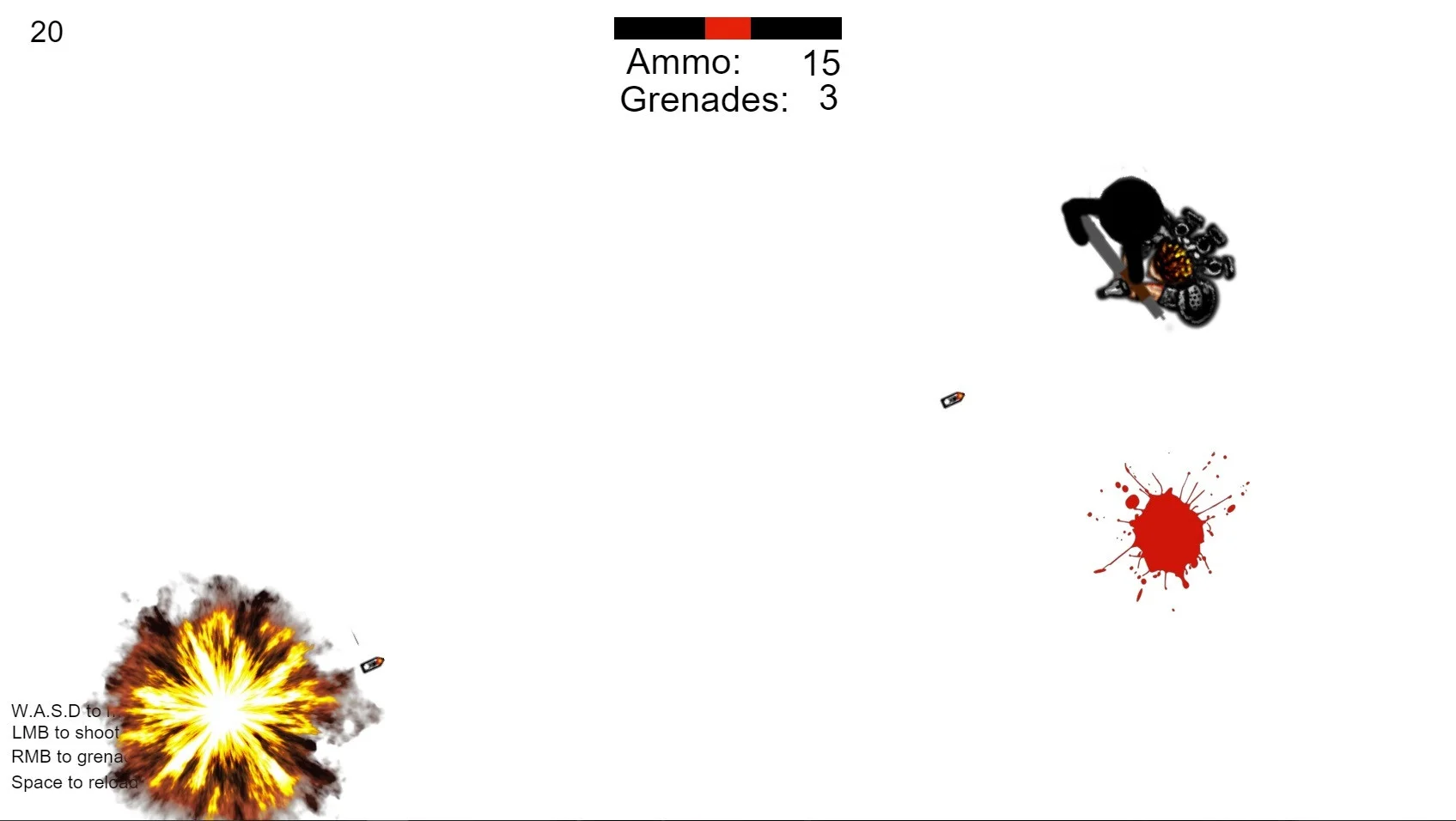 Top down shooter (PaulKinson) (itch)