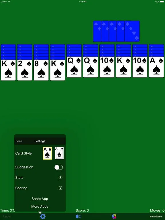 Spider Solitaire· Spider Solitaire·