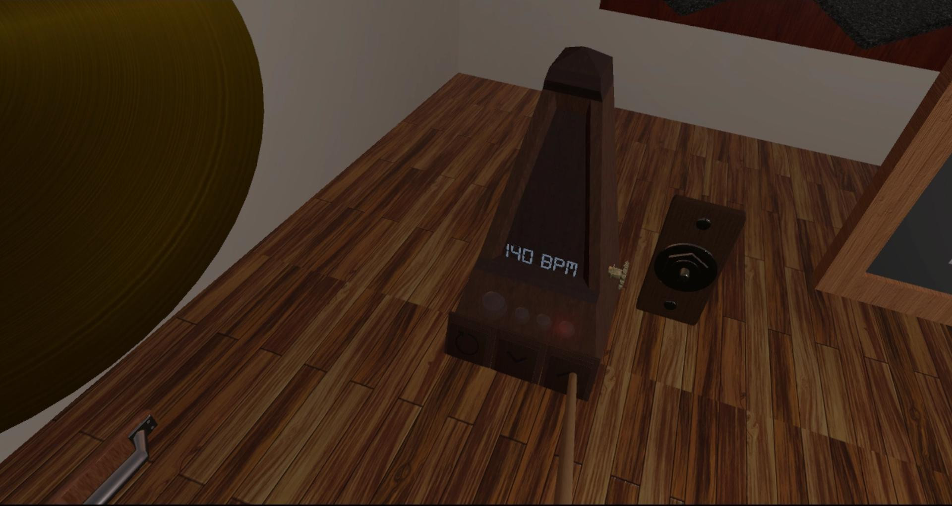 [HTC Vive] VR Drum Studio (itch)