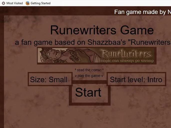 Новости о Runewriters Game (itch)