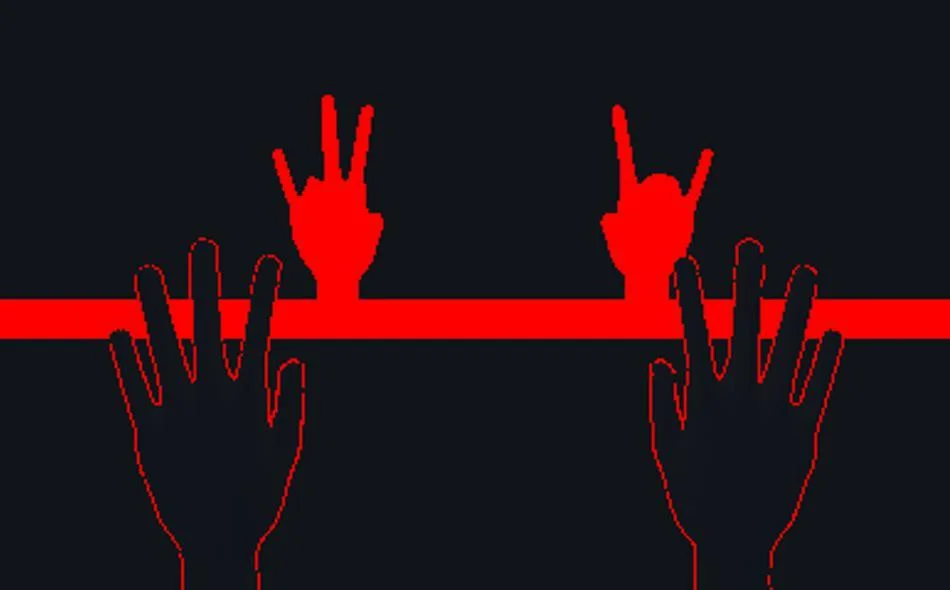 Hand wall (itch) Hand wall (itch)