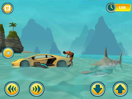 Car Water Surfing Float Race Car Water Surfing Float Race