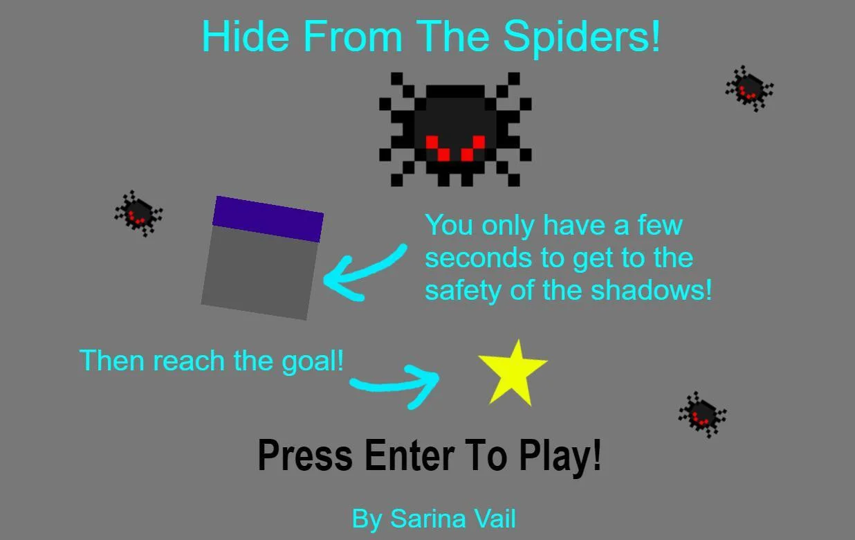 Hide From The Spiders (itch) Hide From The Spiders (itch)