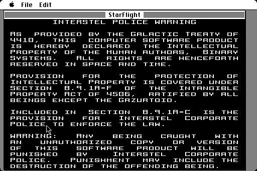 Starflight Starflight