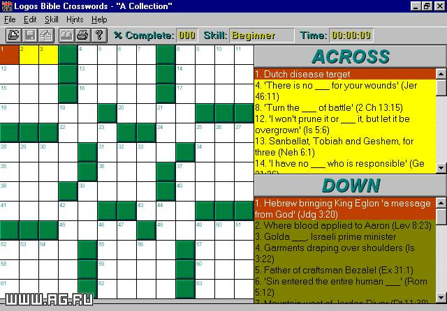 Рецензии Logos Bible Crosswords