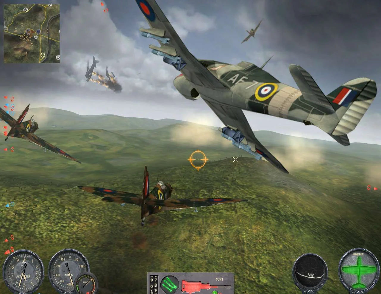 Combat Wings: Battle of Britain - обзоры и оценки игры, даты выхода DLC,  трейлеры, описание