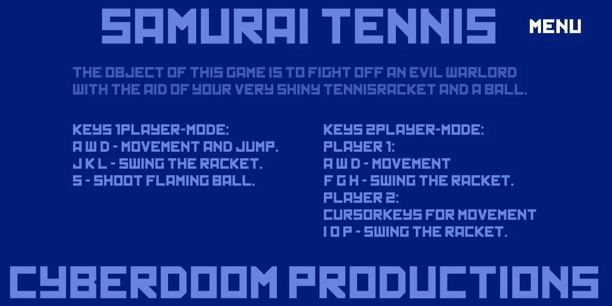 Новости о SAMURAI TENNIS (itch)