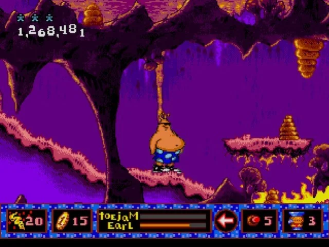 Toejam and Earl in Panic on Funkotron Toejam and Earl in Panic on Funkotron
